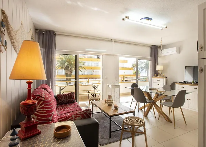 Appartement Cerca De La Playa Con Piscina Y Terraza - Hisp-288-57 *
